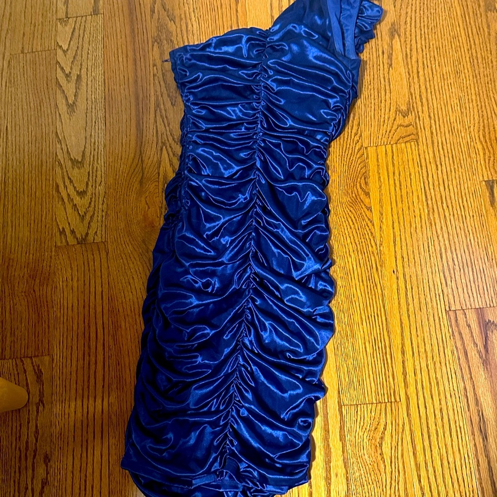Blue dress